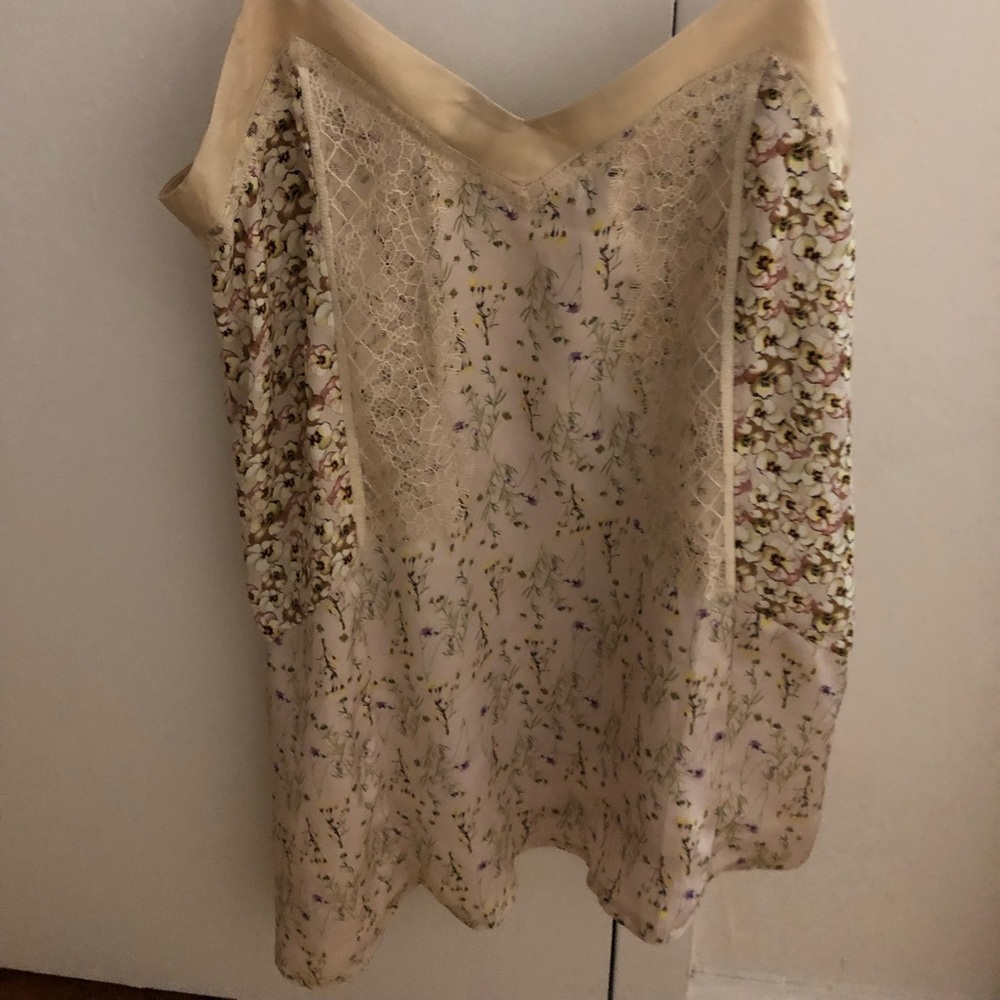 Zara floral tank
